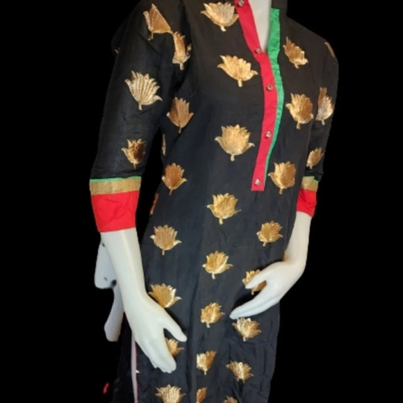 Asian Handmade Embroidered  Dress‎ S - Picture 2 of 13